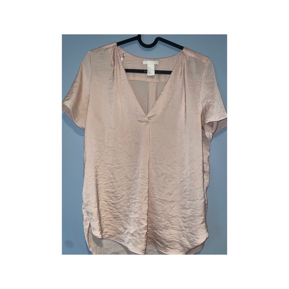 H&M pink blouse